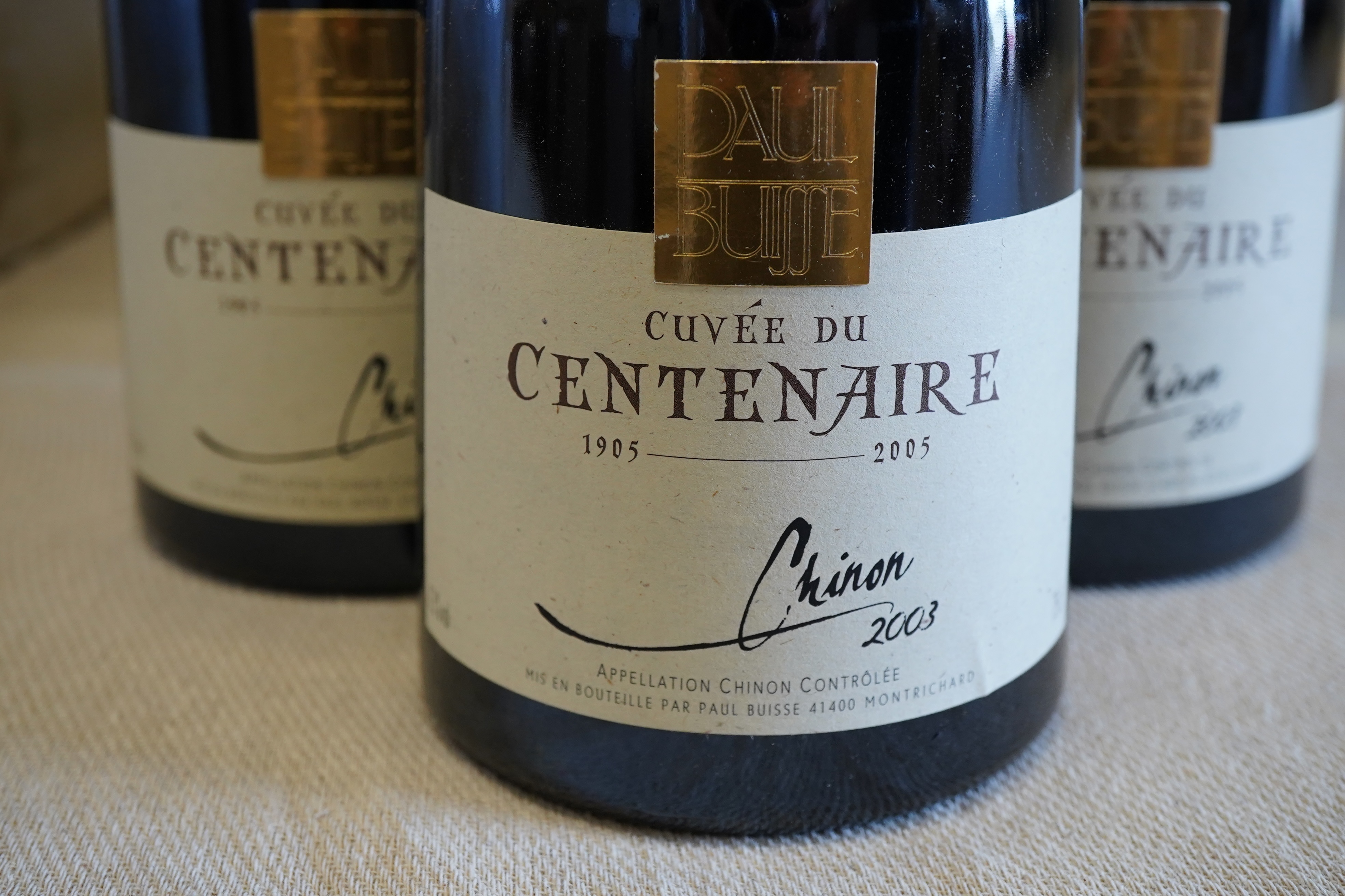 Domaine Paul Buisse, Cuvee du Centenaire, Chinon, 2003